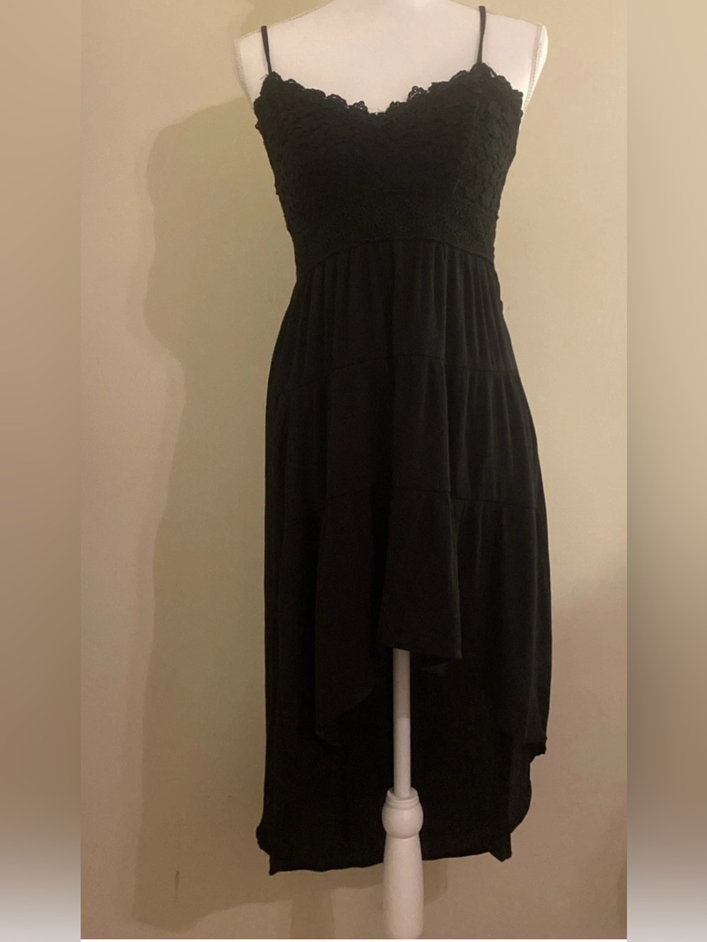 No Boundaries black strappy sundress